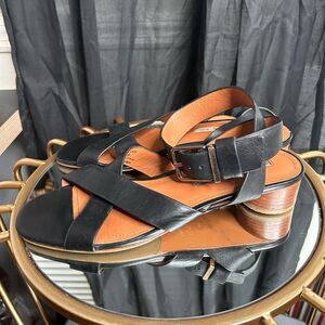 & Other Stories Leather Strappy Sandals